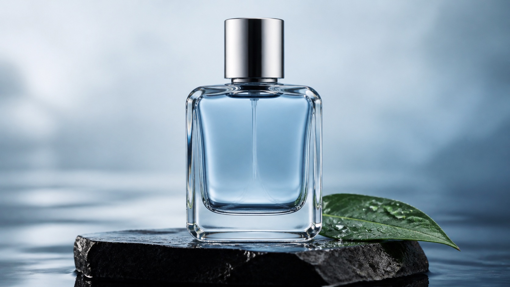Image 1: the standalone unbranded perfume bottle design